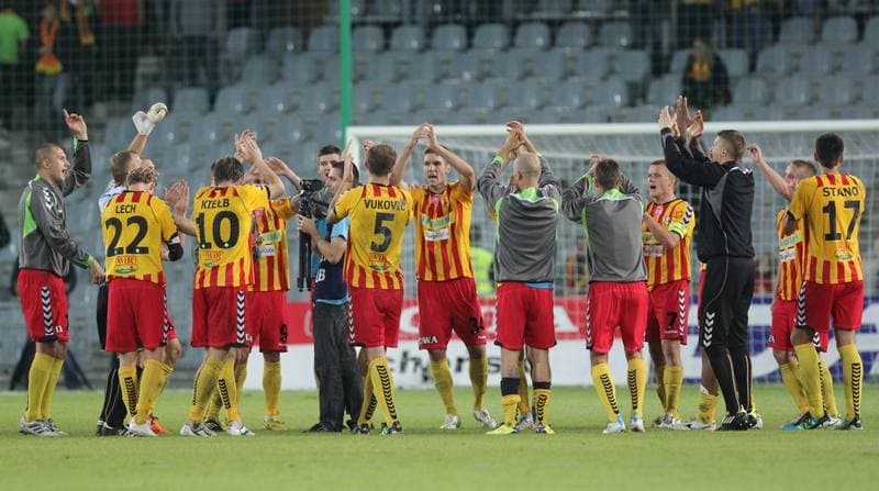 Football. T-Mobile Ekstraklasa. Korona Kielce - Gornik Zabrze. 03.10.2011