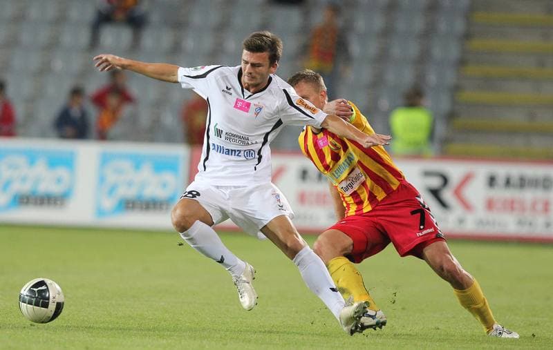 Football. T-Mobile Ekstraklasa. Korona Kielce - Gornik Zabrze. 03.10.2011