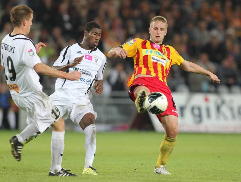 Football. T-Mobile Ekstraklasa. Korona Kielce - Gornik Zabrze. 03.10.2011