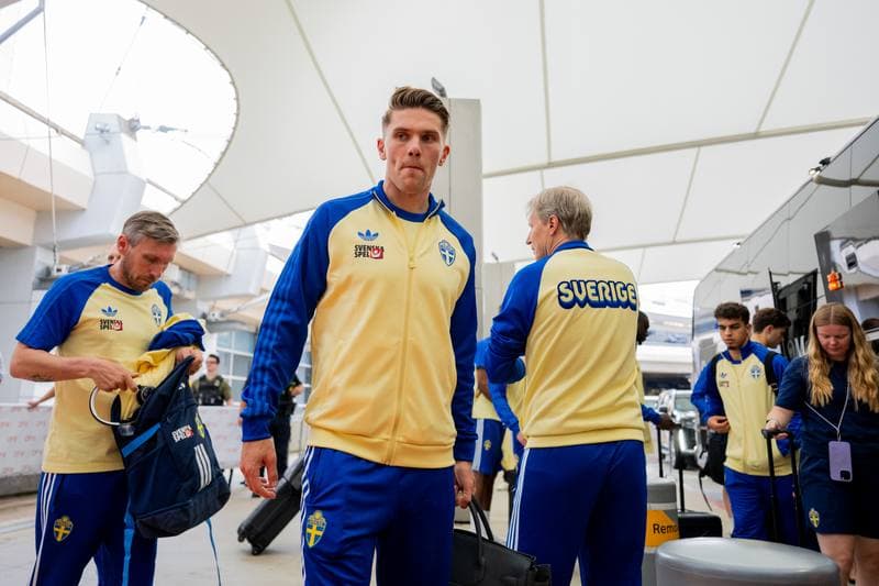 Football. World Cup 2026. Sweden. Arrival. 06.06.2026