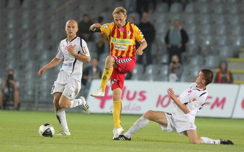 Football. T-Mobile Ekstraklasa. Korona Kielce - Gornik Zabrze. 03.10.2011