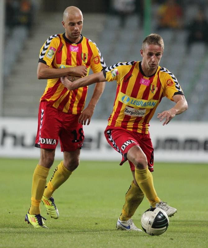 Football. T-Mobile Ekstraklasa. Korona Kielce - Gornik Zabrze. 03.10.2011