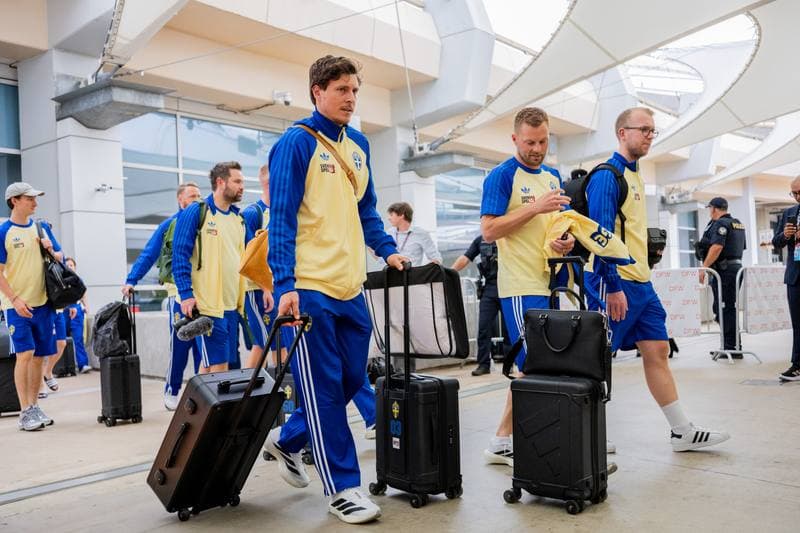 Football. World Cup 2026. Sweden. Arrival. 06.06.2026
