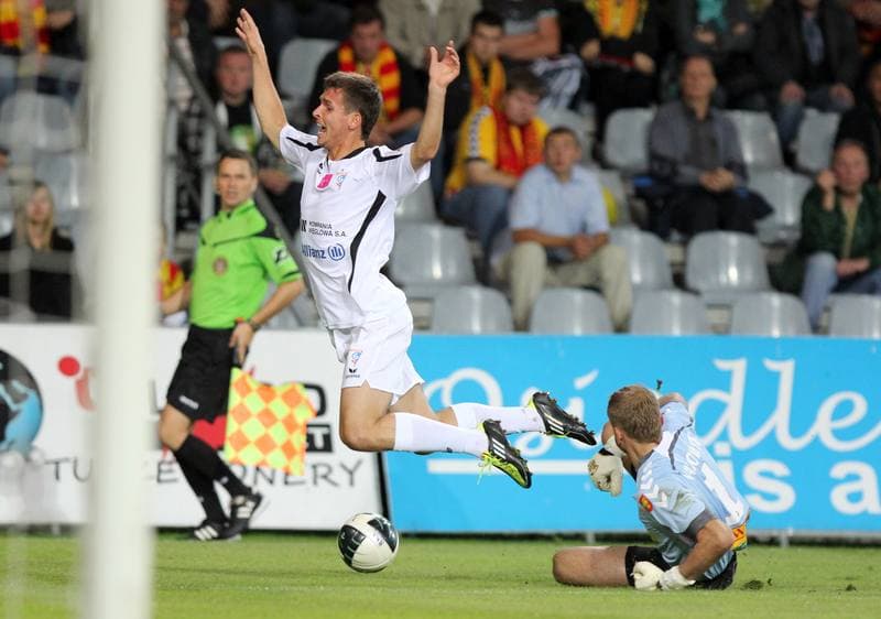 Football. T-Mobile Ekstraklasa. Korona Kielce - Gornik Zabrze. 03.10.2011
