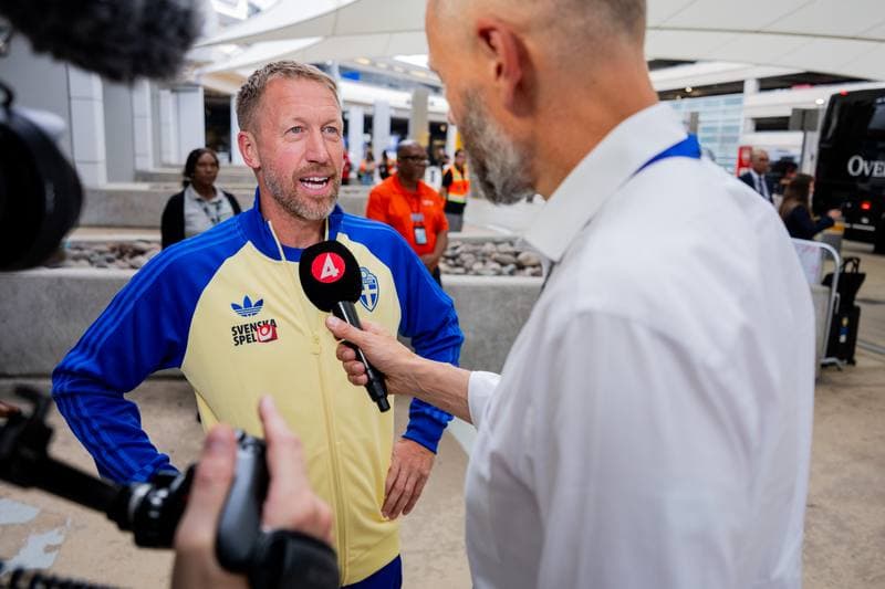 Football. World Cup 2026. Sweden. Arrival. 06.06.2026