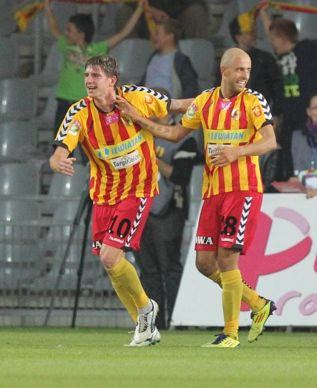 Football. T-Mobile Ekstraklasa. Korona Kielce - Gornik Zabrze. 03.10.2011