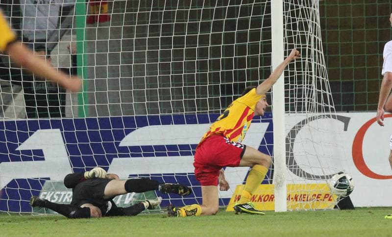 Football. T-Mobile Ekstraklasa. Korona Kielce - Gornik Zabrze. 03.10.2011