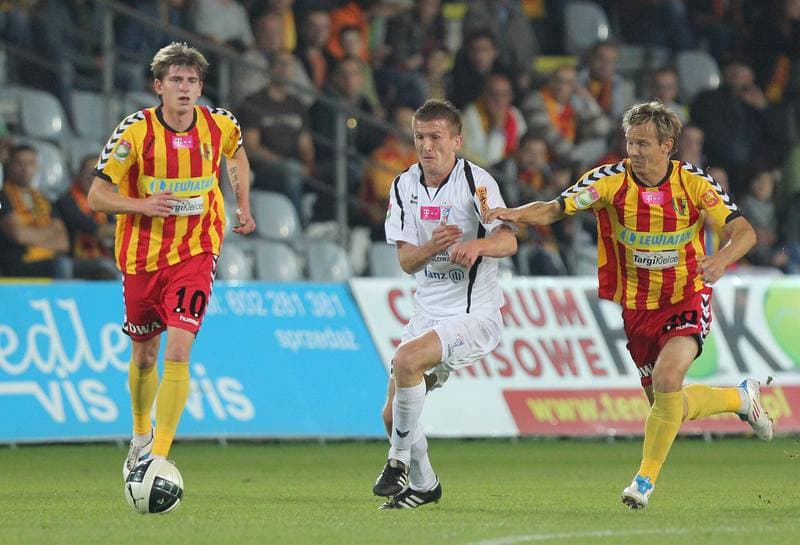 Football. T-Mobile Ekstraklasa. Korona Kielce - Gornik Zabrze. 03.10.2011