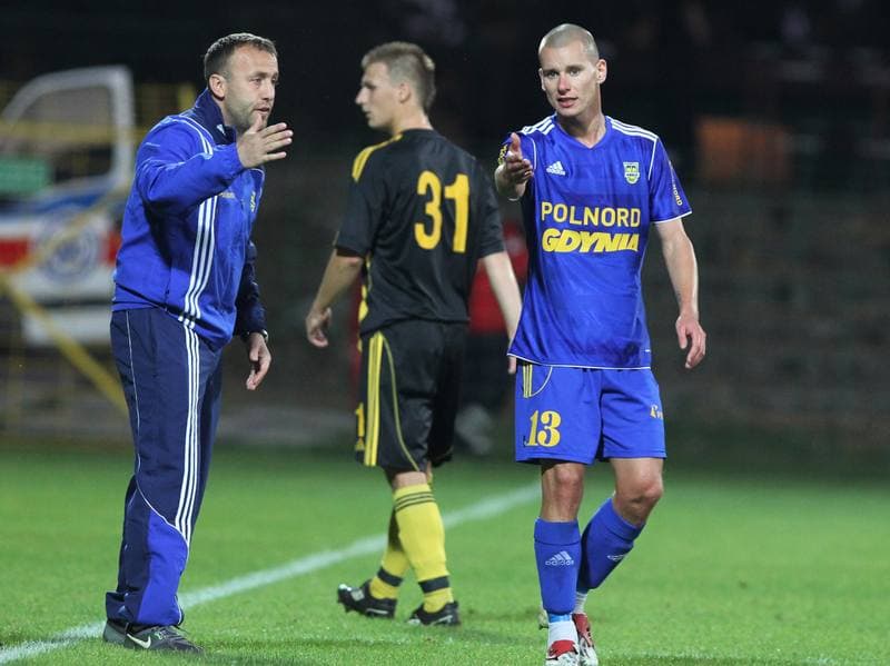 Football. I liga. GKS Katowice - Arka Gdynia. 01.10.2011