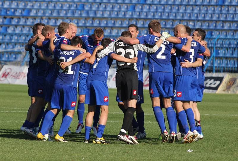 Football. T-Mobile Ekstraklasa. Ruch Chorzow - Widzew Lodz. 01.10.2011
