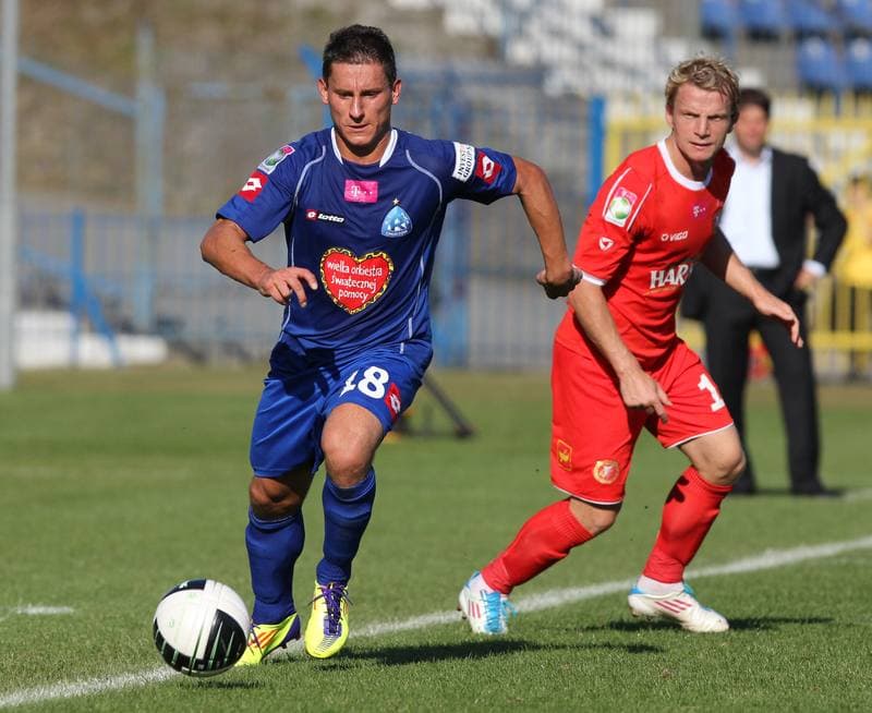 Football. T-Mobile Ekstraklasa. Ruch Chorzow - Widzew Lodz. 01.10.2011