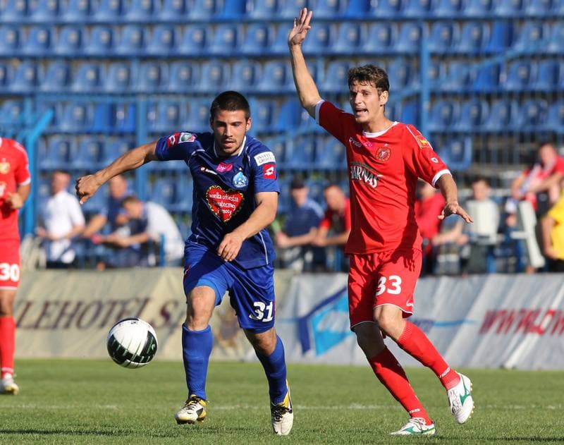 Football. T-Mobile Ekstraklasa. Ruch Chorzow - Widzew Lodz. 01.10.2011