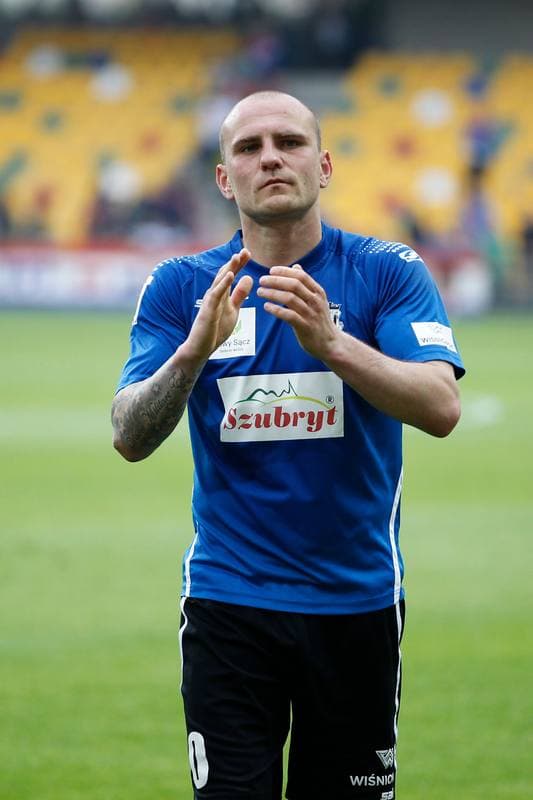 Football. Nice I Liga. Podbeskidzie Bielsko-Biala - Sandecja Nowy Sacz. 20.05.2017