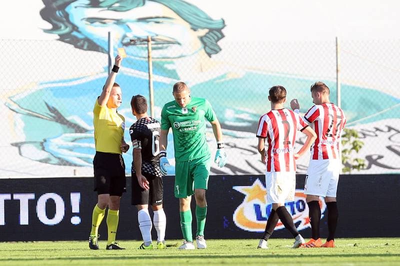 Football. Lotto Ekstraklasa. Zaglebie Sosnowiec - Cracovia Krakow. 30.09.2018