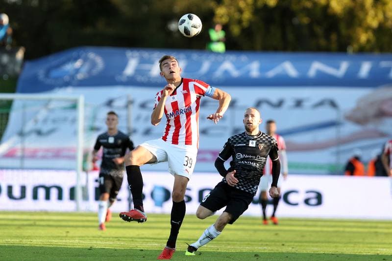 Football. Lotto Ekstraklasa. Zaglebie Sosnowiec - Cracovia Krakow. 30.09.2018