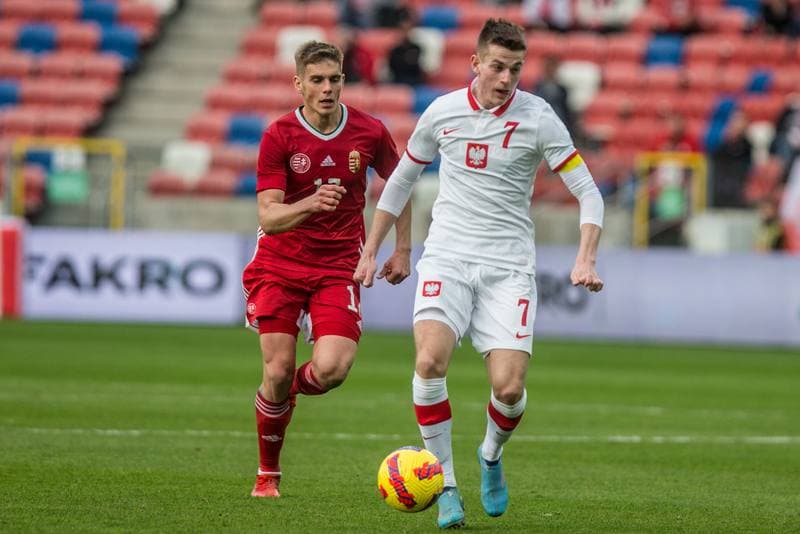 Football. eMME. Poland - Hungary. 29.03.2022