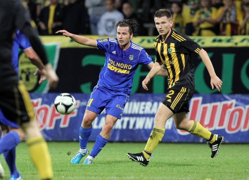 Football. I liga. GKS Katowice - Arka Gdynia. 01.10.2011