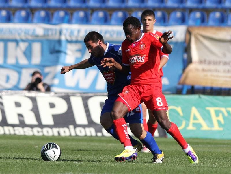 Football. T-Mobile Ekstraklasa. Ruch Chorzow - Widzew Lodz. 01.10.2011