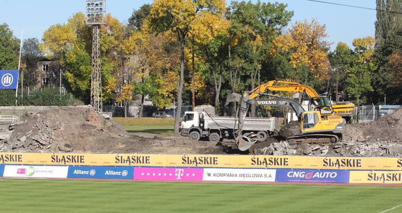 Football. Gornik Zabrze. Press Conference. 28.09.2011