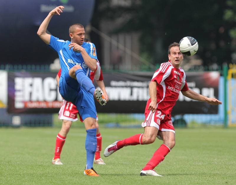 Football. Sparing. Podbeskidzie Bielsko-Biala - Gornik Zabrze. 11.11.2011
