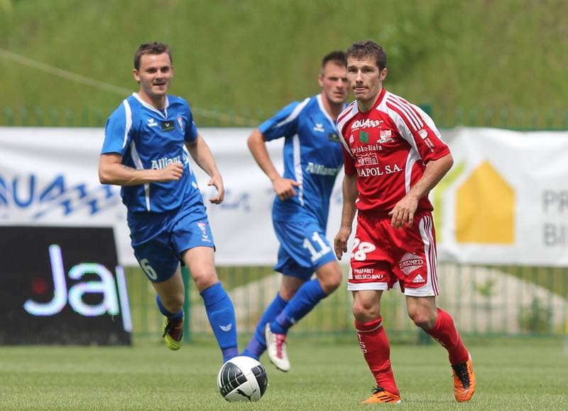 Football. Sparing. Podbeskidzie Bielsko-Biala - Gornik Zabrze. 11.11.2011