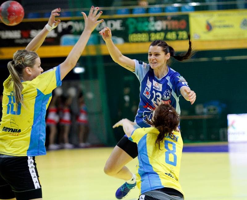 Handball. PGNiG Superliga. KPR Ruch Chorzow - Vistal Laczpol Gdynia. 15.01.2014
