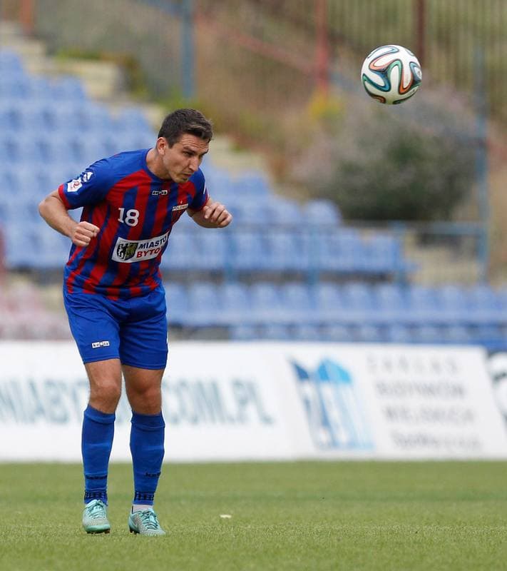 Football. II Liga. Polonia Bytom - Olimpia Zambrow. 15.08.2015