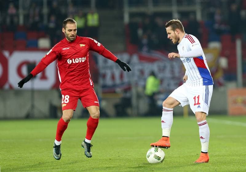 Football. Ekstraklasa. Gornik Zabrze - Lechia Gdansk. 13.03.2016