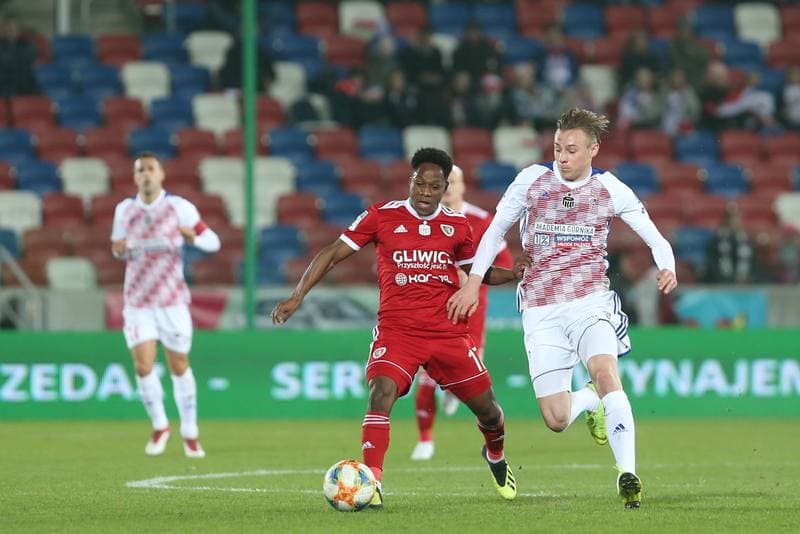 Football. Lotto Ekstraklasa. Gornik Zabrze - Piast Gliwice. 08.03.2019
