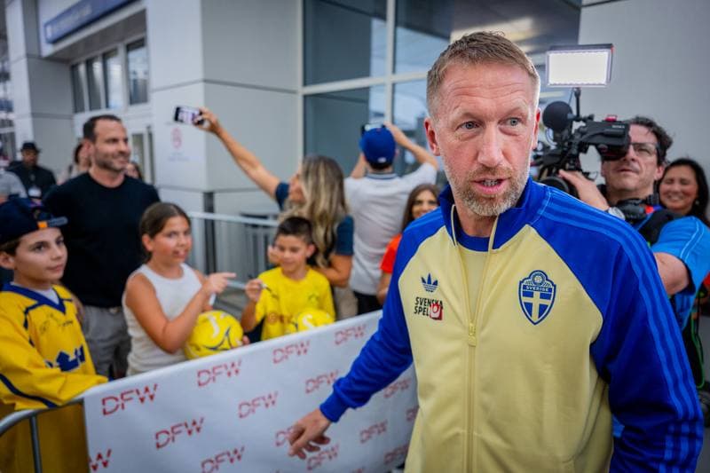Football. World Cup 2026. Sweden. Arrival. 06.06.2026