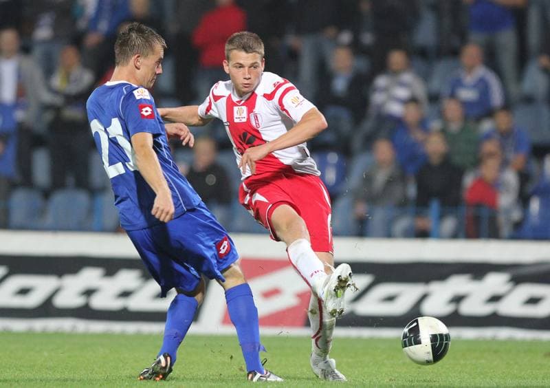 Football. Puchar Polski. Ruch Chorzow - LKS Lodz. 21.09.2011