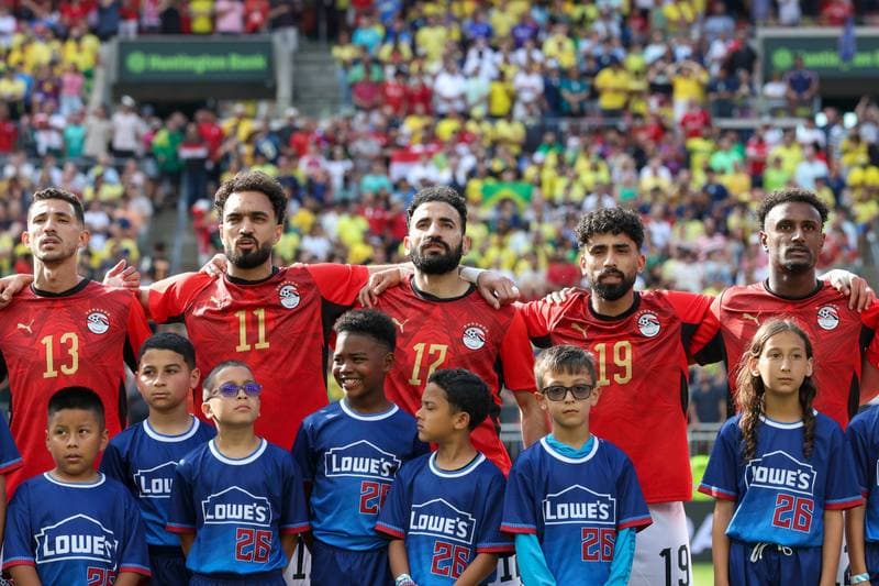 Football. International Friendly. Egypt - Brazil. 06.06.2026