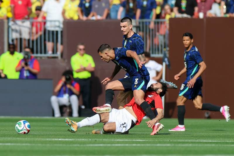 Football. International Friendly. Egypt - Brazil. 06.06.2026