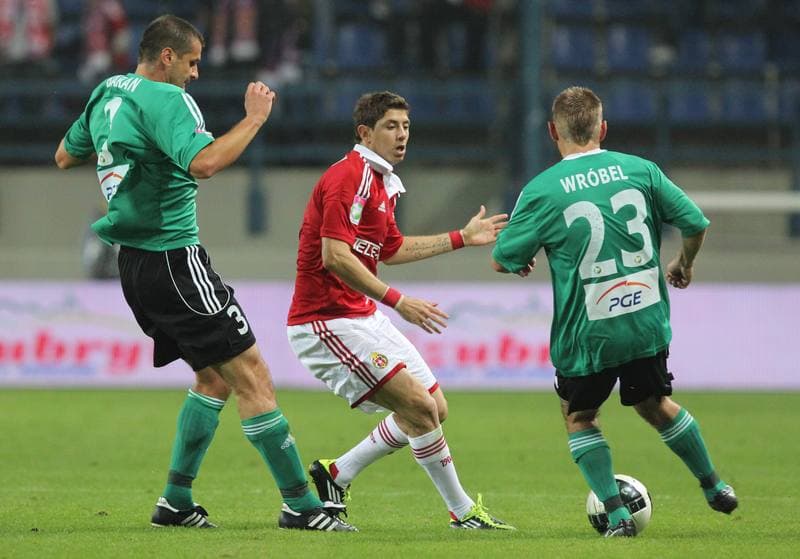 Football. T-Mobile Ekstraklasa. Wisla Krakow - GKS Belchatow. 19.09.2011