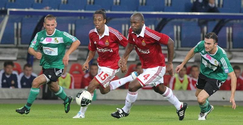 Football. T-Mobile Ekstraklasa. Wisla Krakow - GKS Belchatow. 19.09.2011