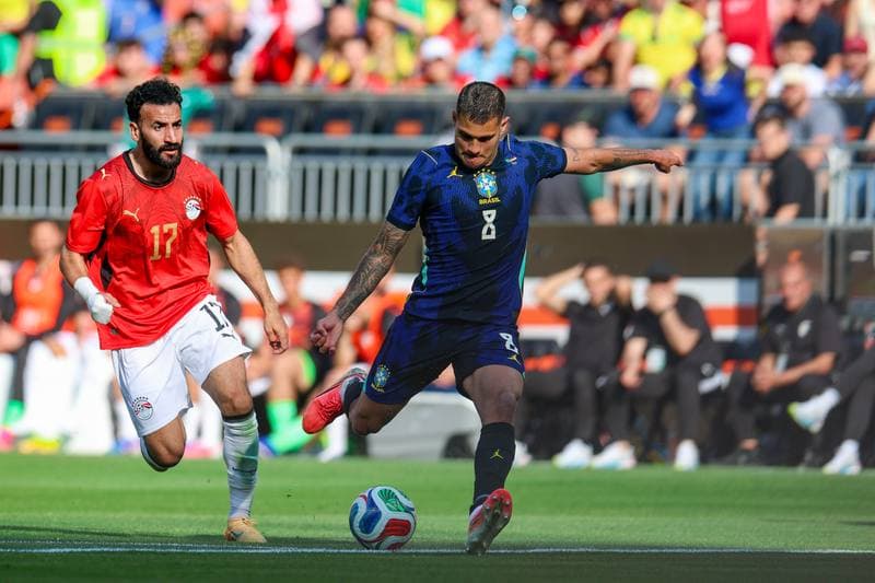 Football. International Friendly. Egypt - Brazil. 06.06.2026