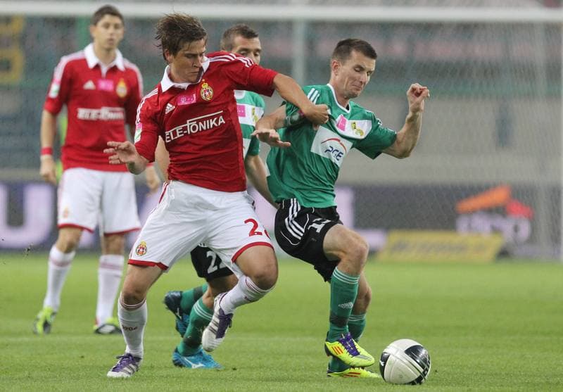 Football. T-Mobile Ekstraklasa. Wisla Krakow - GKS Belchatow. 19.09.2011