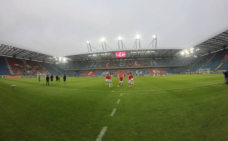Football. T-Mobile Ekstraklasa. Wisla Krakow - GKS Belchatow. 19.09.2011