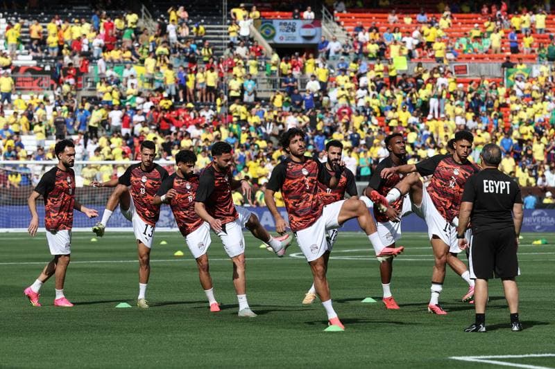 Football. International Friendly. Egypt - Brazil. 06.06.2026