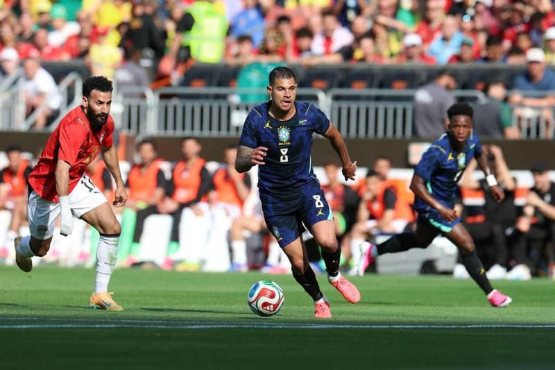 Football. International Friendly. Egypt - Brazil. 06.06.2026