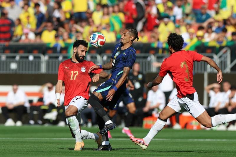 Football. International Friendly. Egypt - Brazil. 06.06.2026