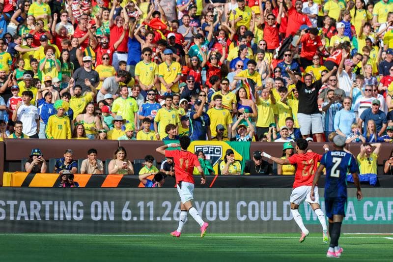 Football. International Friendly. Egypt - Brazil. 06.06.2026