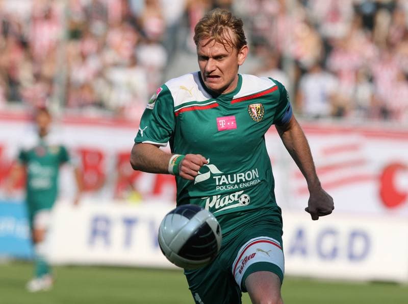 Football. T-Mobile Ekstraklasa. Cracovia Krakow - Slask Wroclaw. 18.09.2011
