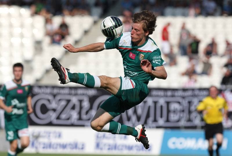 Football. T-Mobile Ekstraklasa. Cracovia Krakow - Slask Wroclaw. 18.09.2011