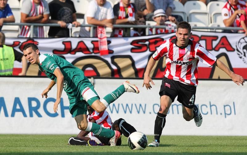 Football. T-Mobile Ekstraklasa. Cracovia Krakow - Slask Wroclaw. 18.09.2011