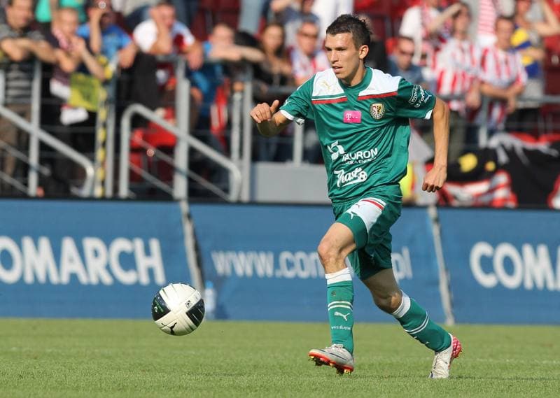 Football. T-Mobile Ekstraklasa. Cracovia Krakow - Slask Wroclaw. 18.09.2011