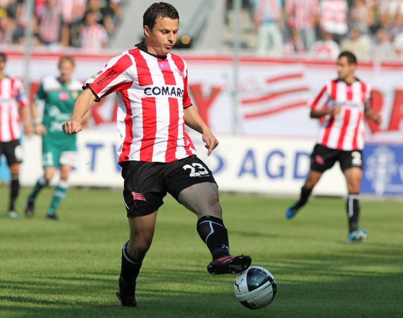 Football. T-Mobile Ekstraklasa. Cracovia Krakow - Slask Wroclaw. 18.09.2011