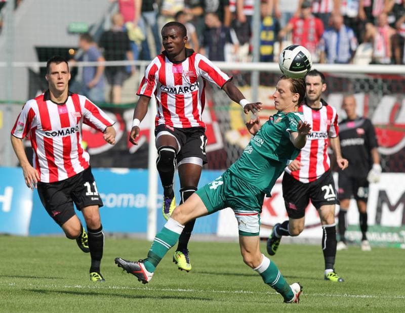 Football. T-Mobile Ekstraklasa. Cracovia Krakow - Slask Wroclaw. 18.09.2011