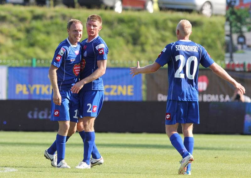 Football. T-Mobile Ekstraklasa. Podbeskidzie Bielsko-Biala - Ruch Chorzow. 17.09.2011