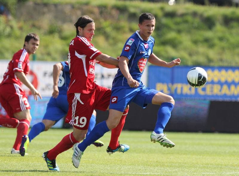 Football. T-Mobile Ekstraklasa. Podbeskidzie Bielsko-Biala - Ruch Chorzow. 17.09.2011